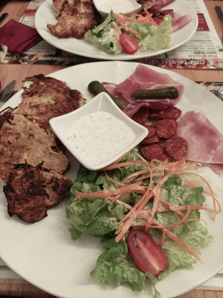 Râpés de Pommes de Terre Charcuterie